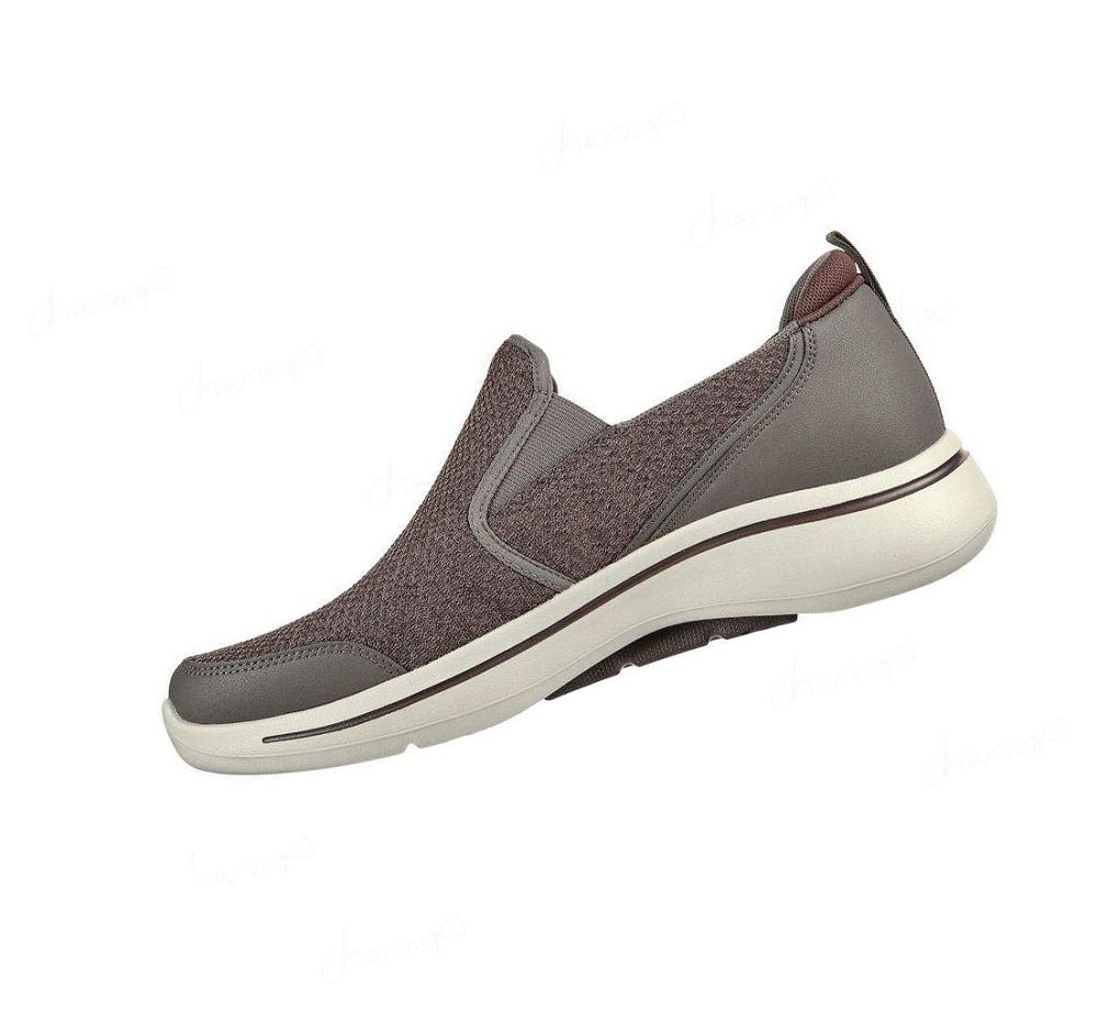 Zapatillas Para Caminar Skechers GO WALK Arch Fit - Goodman Hombre Marrones | TT50K_AR