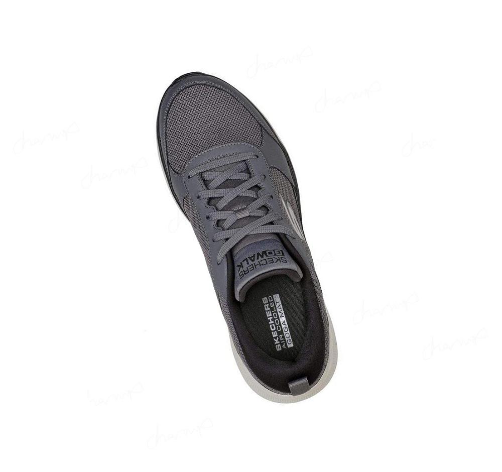 Zapatillas Para Caminar Skechers GOwalk 6 - Compete Hombre Gris Negras | 5089E_AR