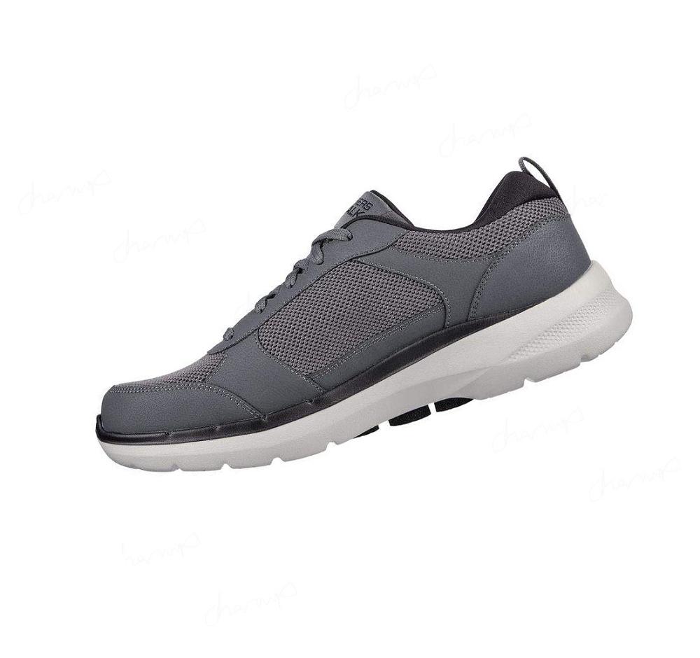 Zapatillas Para Caminar Skechers GOwalk 6 - Compete Hombre Gris Negras | 5089E_AR