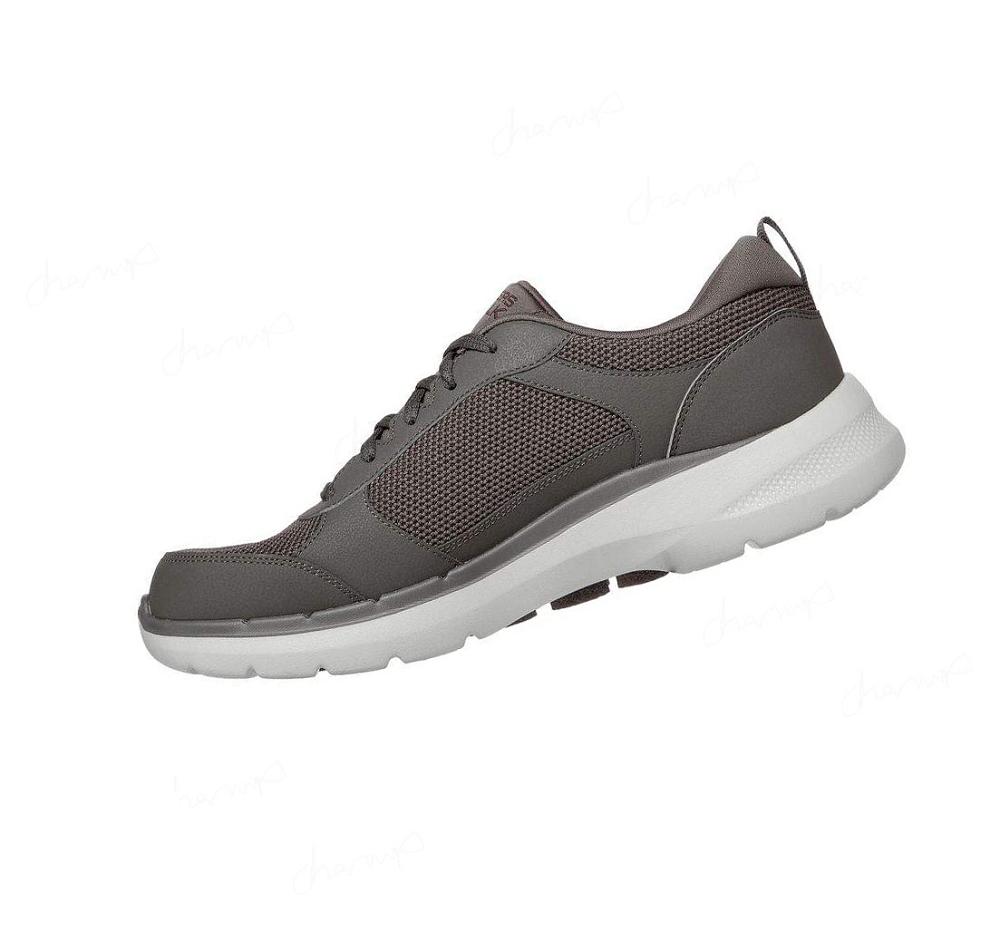 Zapatillas Para Caminar Skechers GOwalk 6 - Compete Hombre Kaki | 508TD_AR