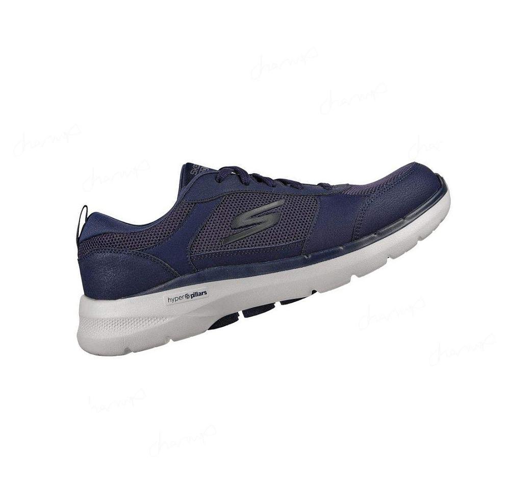 Zapatillas Para Caminar Skechers GOwalk 6 - Compete Hombre Azul Marino | 50T50_AR