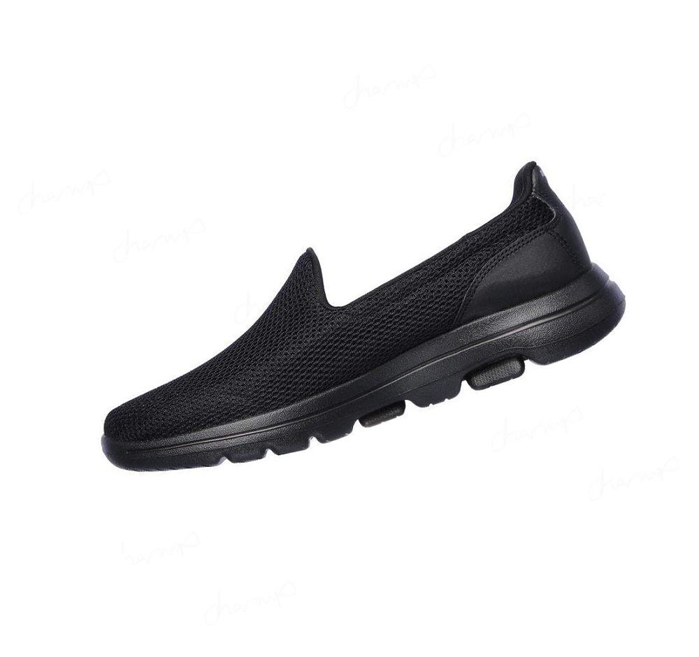 Zapatillas Para Caminar Skechers GOwalk 5 Mujer Negras | 51A90_AR