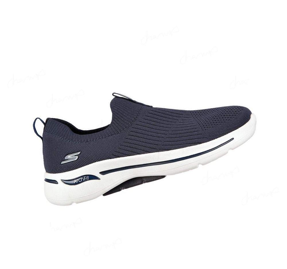 Zapatillas Para Caminar Skechers GOwalk Arch Fit - Iconic Mujer Azul Marino | 522AA_AR