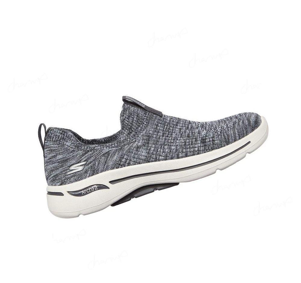 Zapatillas Para Caminar Skechers GOwalk Arch Fit - Rainbow Sunrise Mujer Gris Azules | 52A9D_AR