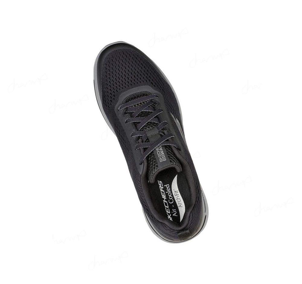 Zapatillas Para Caminar Skechers GOwalk Arch Fit - Idyllic Hombre Negras | 55390_AR