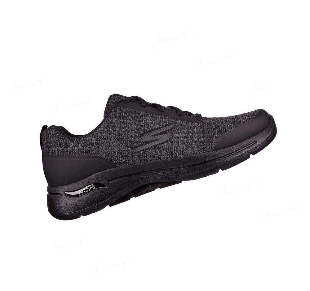 Zapatillas Para Caminar Skechers GOwalk Arch Fit - Orion Hombre Negras | 5562A_AR