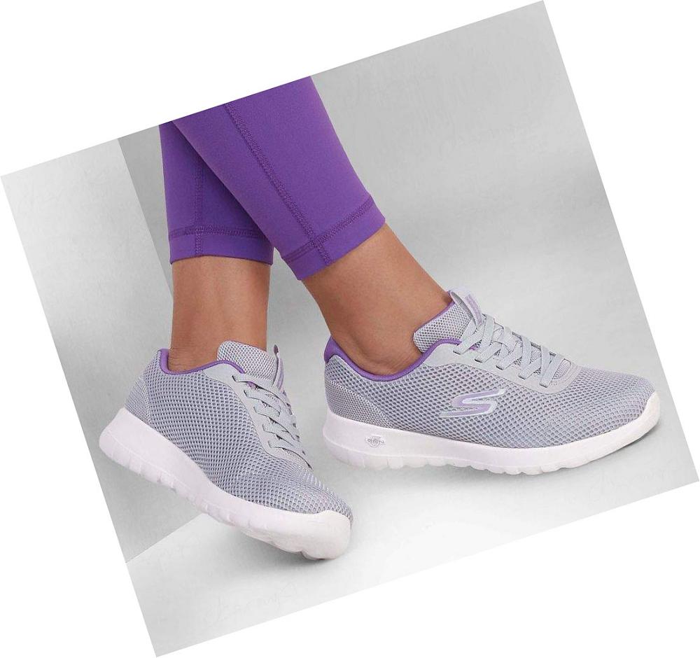 Zapatillas Para Caminar Skechers GOwalk Joy - Light Motion Mujer Gris Lavanda | 5588A_AR