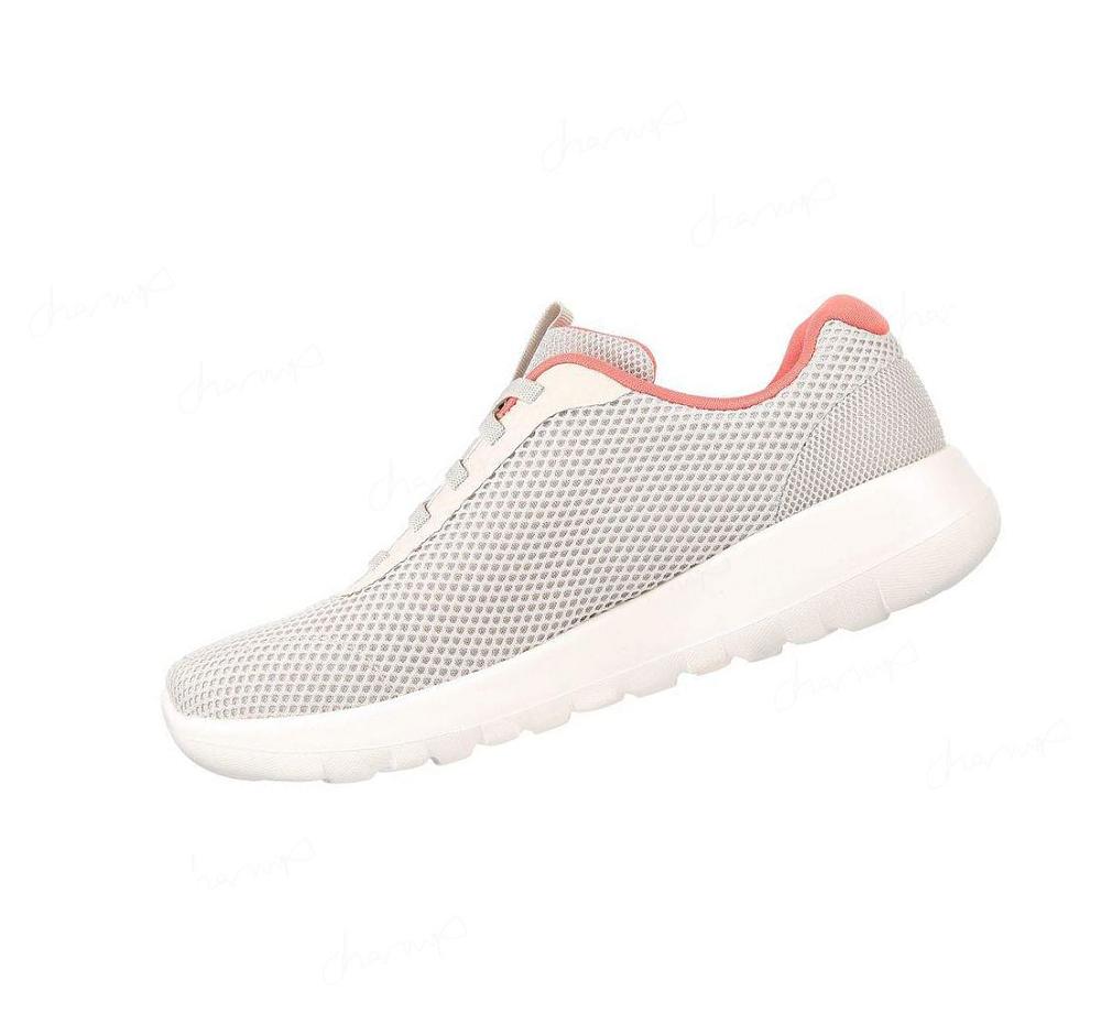 Zapatillas Para Caminar Skechers GOwalk Joy - Light Motion Mujer Blancas Rosas | 5638B_AR