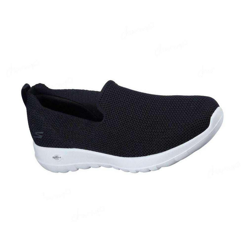 Zapatillas Para Caminar Skechers GOwalk Joy - Sensational Day Mujer Negras Blancas | 5688R_AR