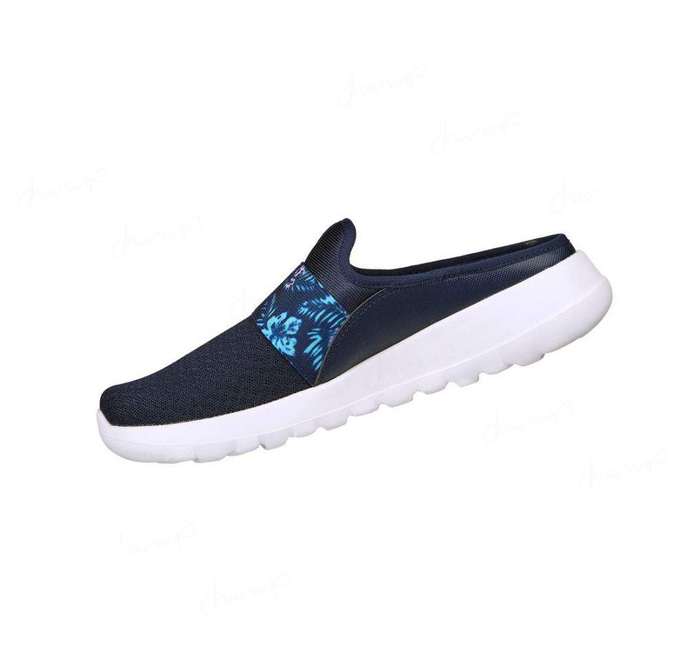 Zapatillas Para Caminar Skechers GOwalk Joy - Tropical Oasis Mujer Azul Marino | 5838L_AR