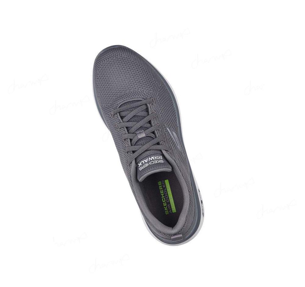 Zapatillas Para Caminar Skechers GOwalk Hyper Burst - Nanocore Hombre Gris | 5950B_AR