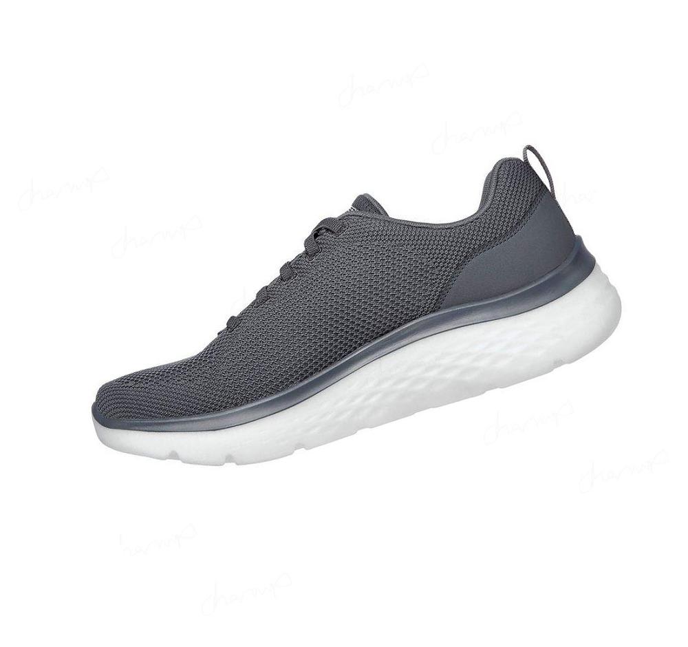 Zapatillas Para Caminar Skechers GOwalk Hyper Burst - Nanocore Hombre Gris | 5950B_AR