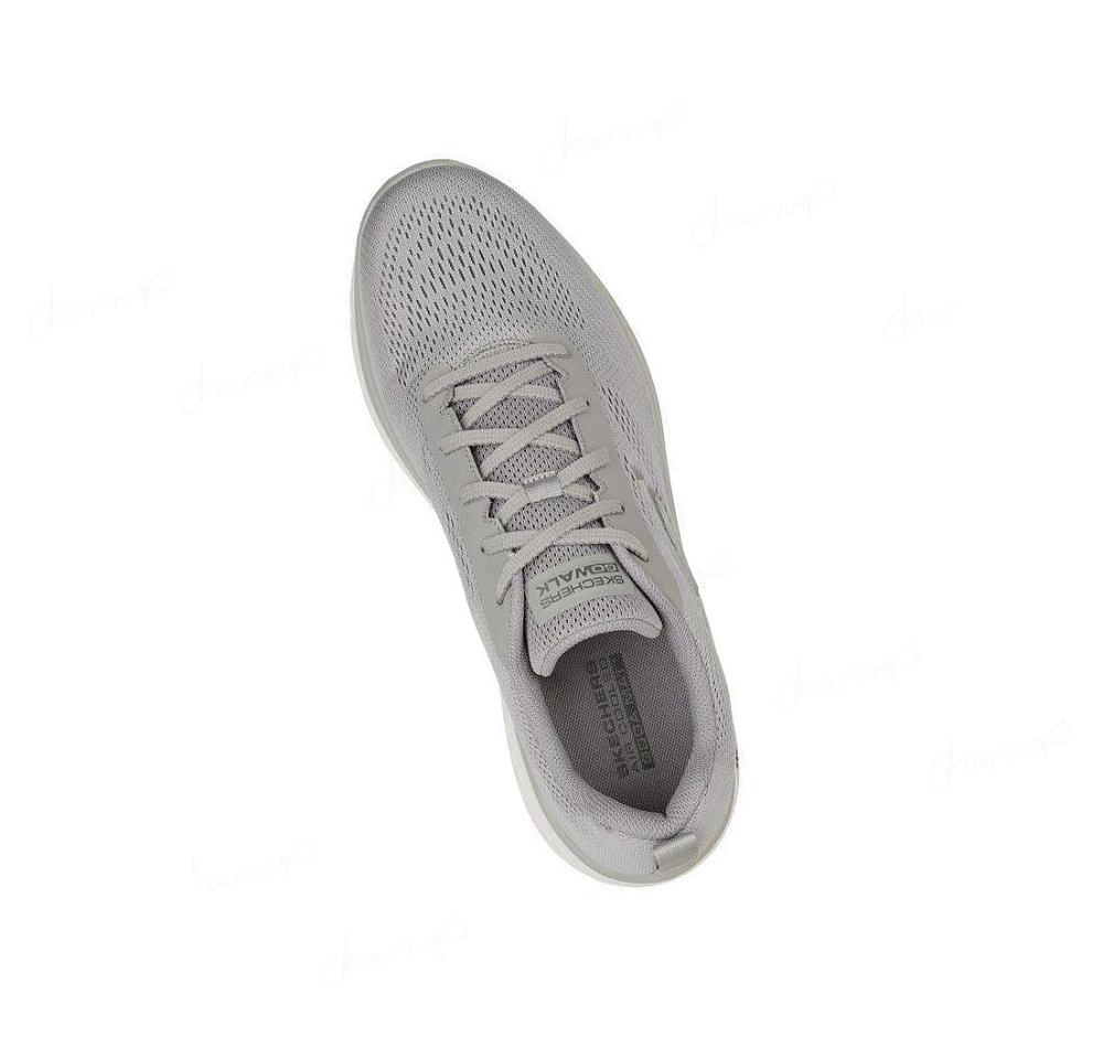 Zapatillas Para Caminar Skechers GOwalk Hyperburst Hombre Gris Claro | 596AS_AR