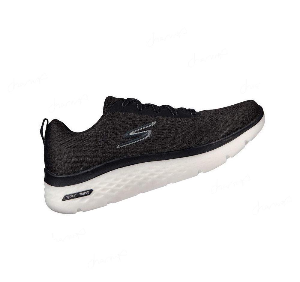 Zapatillas Para Caminar Skechers GOwalk Hyperburst Hombre Negras Blancas | 59T5G_AR