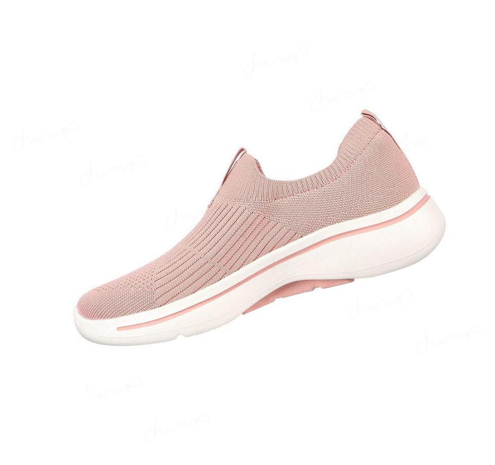 Zapatillas Para Caminar Skechers GOwalk Arch Fit - Iconic Mujer Rosas Claro | 5A130_AR