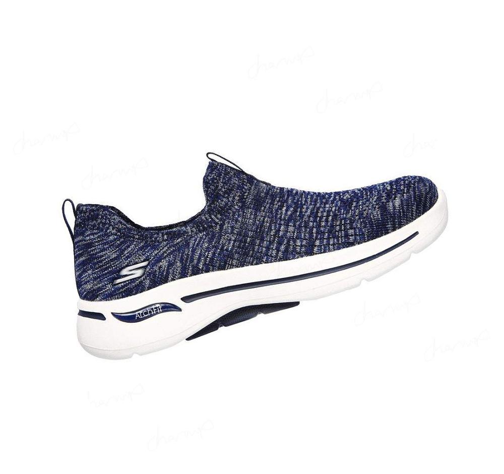 Zapatillas Para Caminar Skechers GOwalk Arch Fit - Rainbow Sunrise Mujer Azul Marino | 5A63P_AR