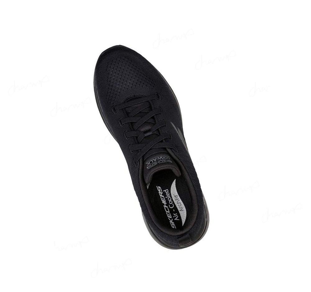 Zapatillas Para Caminar Skechers GOwalk Arch Fit - Grand Select Hombre Negras | 5A89P_AR