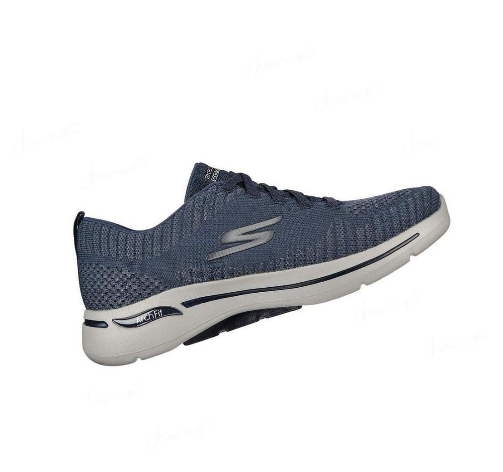 Zapatillas Para Caminar Skechers GOwalk Arch Fit - Grand Select Hombre Azul Marino | 5AT5B_AR