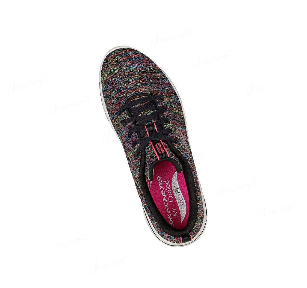 Zapatillas Para Caminar Skechers GOwalk Arch Fit - Glee Mujer Negras Multicolor | 65A8B_AR