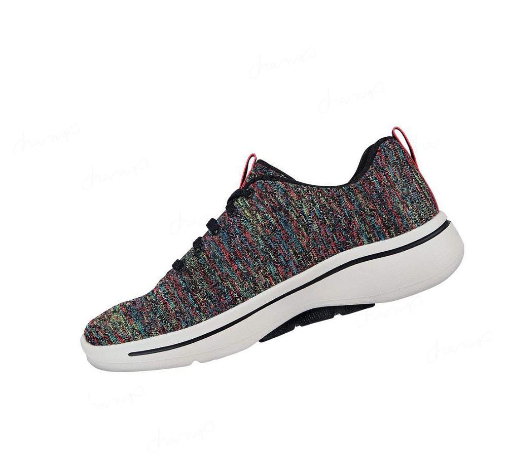 Zapatillas Para Caminar Skechers GOwalk Arch Fit - Glee Mujer Negras Multicolor | 65A8B_AR