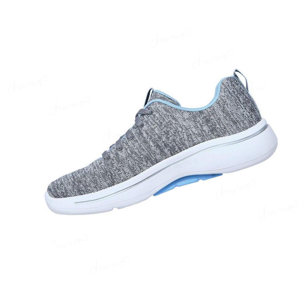 Zapatillas Para Caminar Skechers GOwalk Arch Fit - Glee Mujer Gris Azules Claro | 65T3G_AR