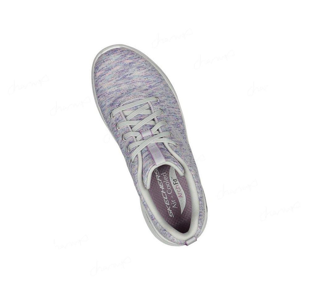 Zapatillas Para Caminar Skechers GOwalk Arch Fit - Glee Mujer Gris Lavanda | 6623E_AR