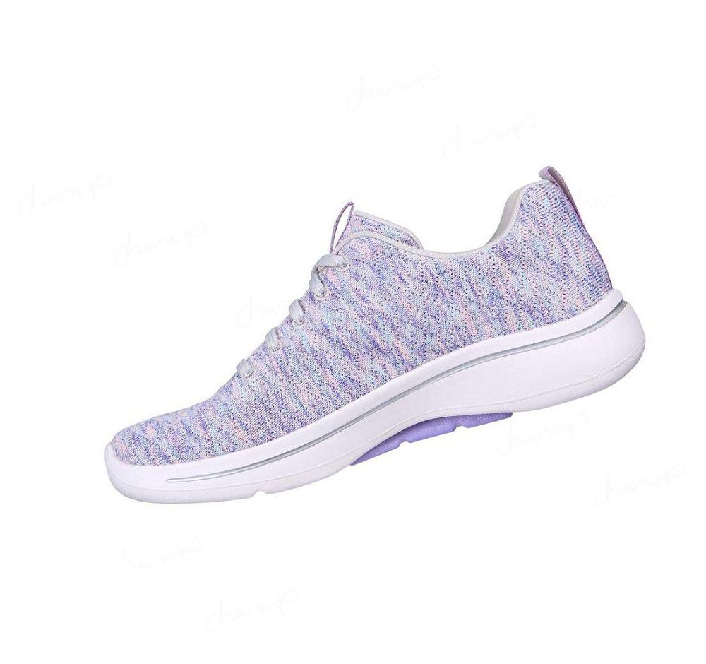 Zapatillas Para Caminar Skechers GOwalk Arch Fit - Glee Mujer Gris Lavanda | 6623E_AR