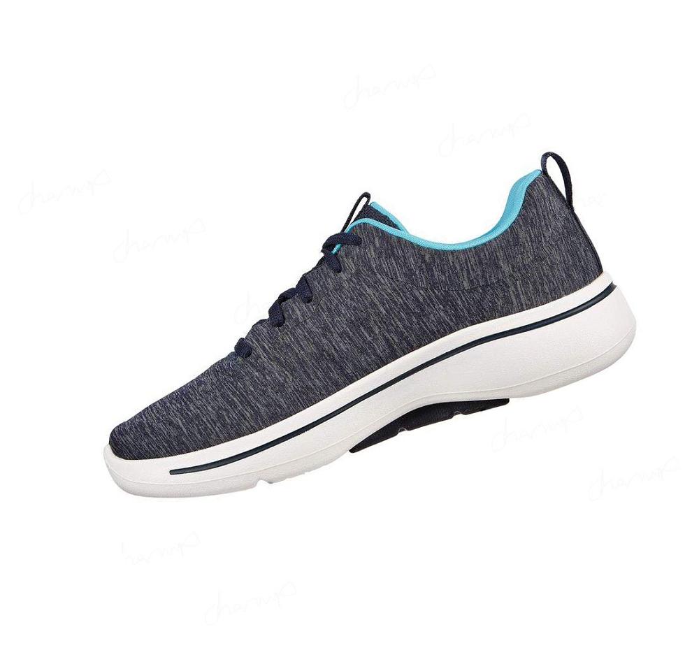 Zapatillas Para Caminar Skechers GOwalk Arch Fit - Moon Shadows Mujer Azul Marino | 6698C_AR