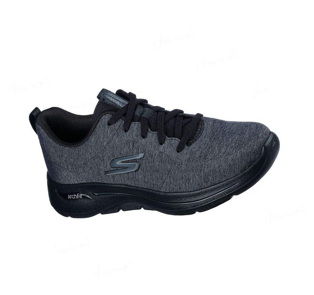 Zapatillas Para Caminar Skechers GOwalk Arch Fit - Moon Shadows Mujer Negras | 66A85_AR