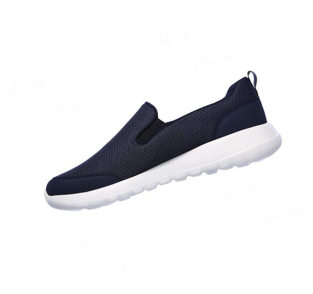 Zapatillas Para Caminar Skechers GOwalk Max - Clinched Hombre Azul Marino | 6900S_AR