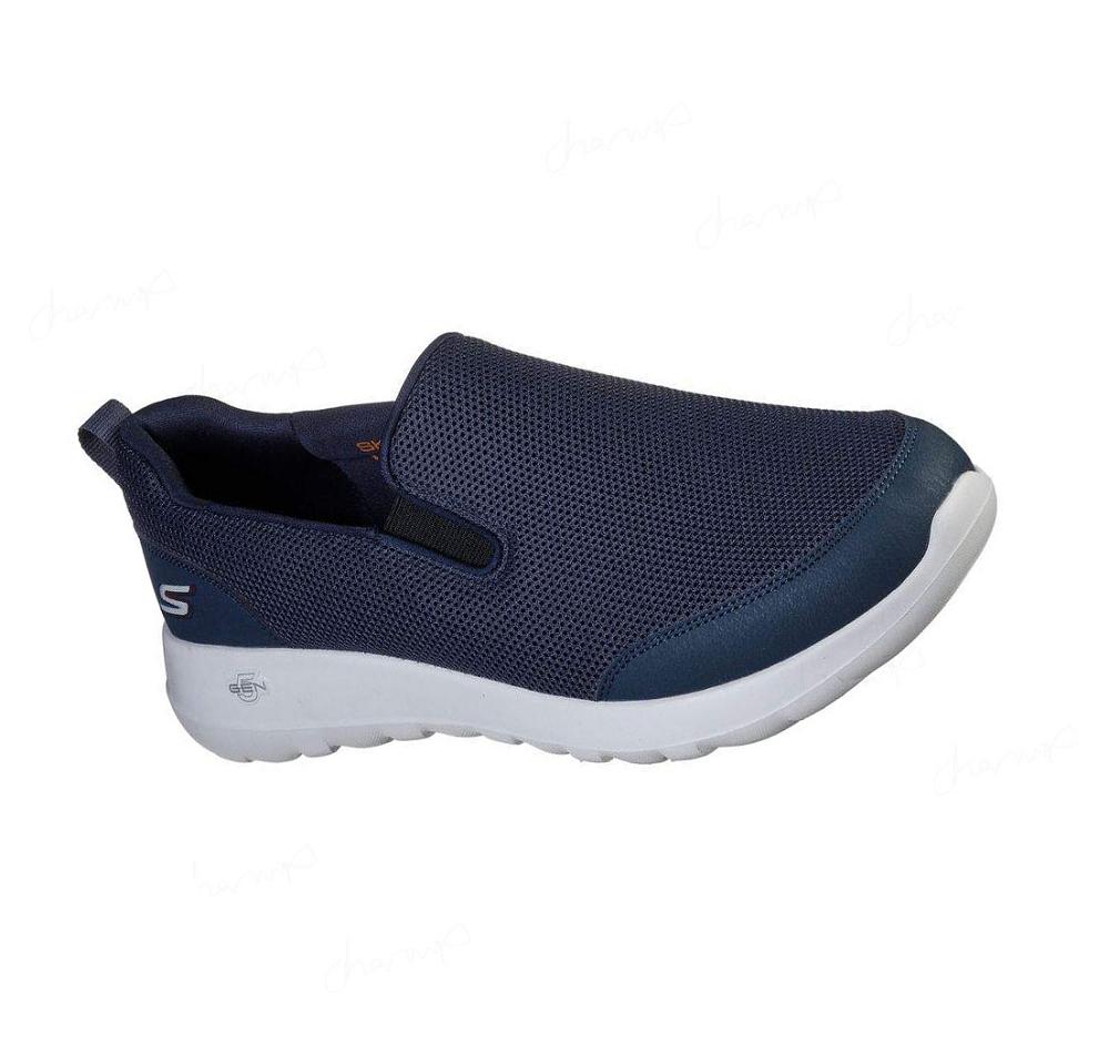 Zapatillas Para Caminar Skechers GOwalk Max - Clinched Hombre Azul Marino | 6900S_AR