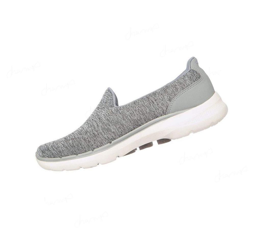 Zapatillas Para Caminar Skechers GOwalk 6 - Grand Horizon Mujer Gris | 6A230_AR