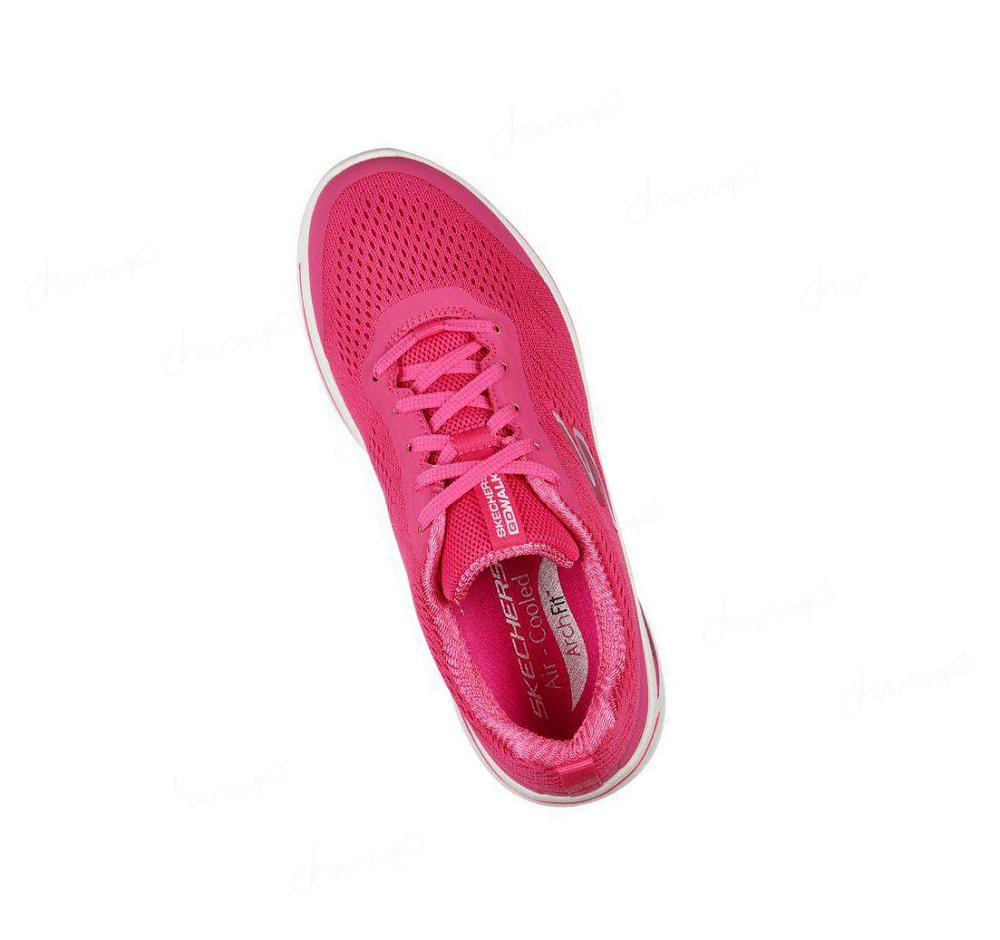 Zapatillas Para Caminar Skechers GOwalk Arch Fit - Motion Breeze Mujer Rosas | 6T980_AR