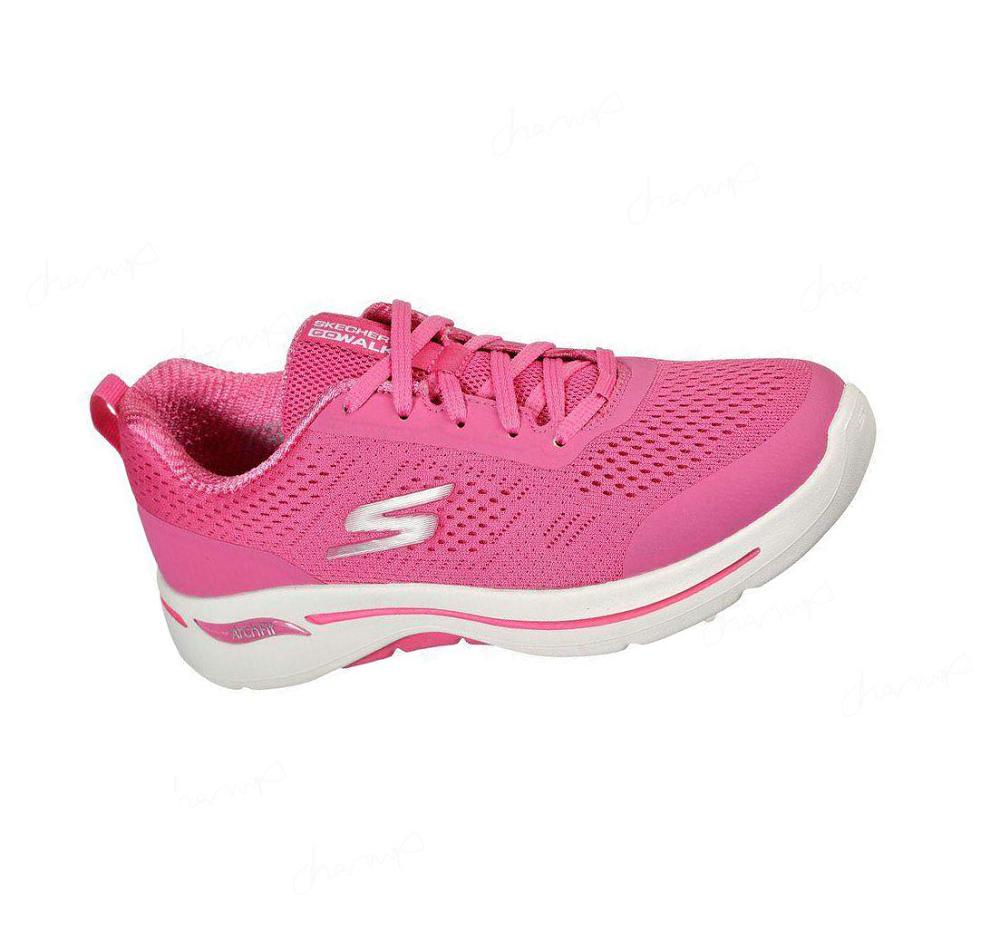 Zapatillas Para Caminar Skechers GOwalk Arch Fit - Motion Breeze Mujer Rosas | 6T980_AR