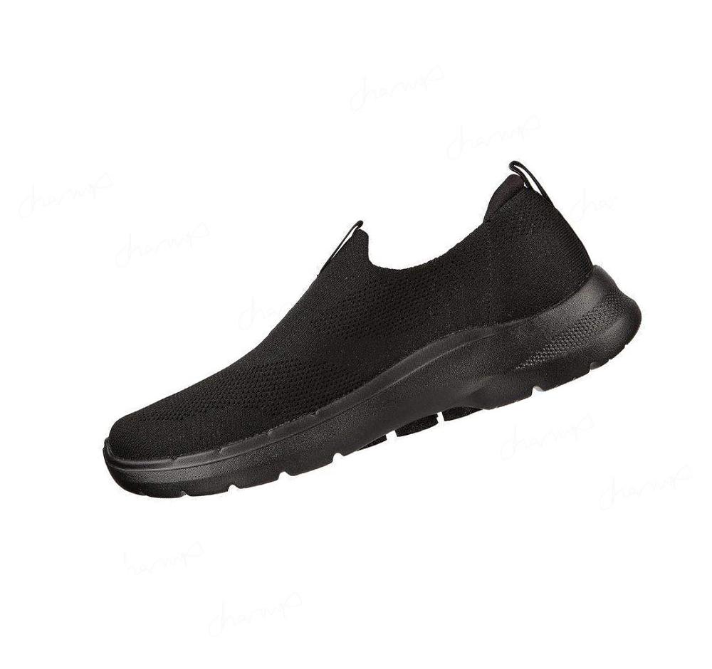 Zapatillas Para Caminar Skechers GOwalk 6 Hombre Negras | 801AL_AR