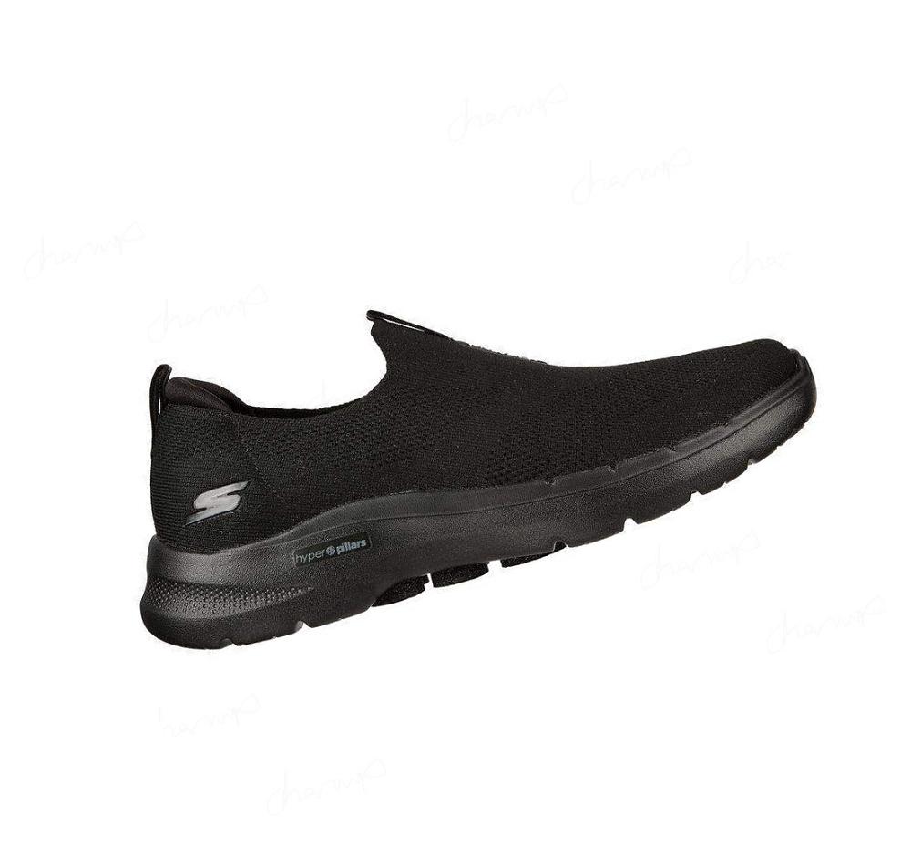 Zapatillas Para Caminar Skechers GOwalk 6 Hombre Negras | 801AL_AR