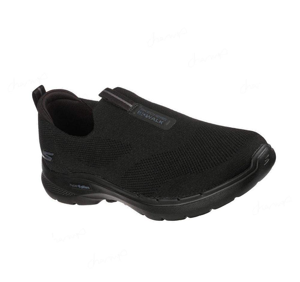 Zapatillas Para Caminar Skechers GOwalk 6 Hombre Negras | 801AL_AR