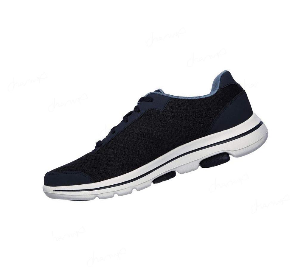 Zapatillas Para Caminar Skechers GOwalk 5 - Qualify Hombre Azul Marino | A03TA_AR