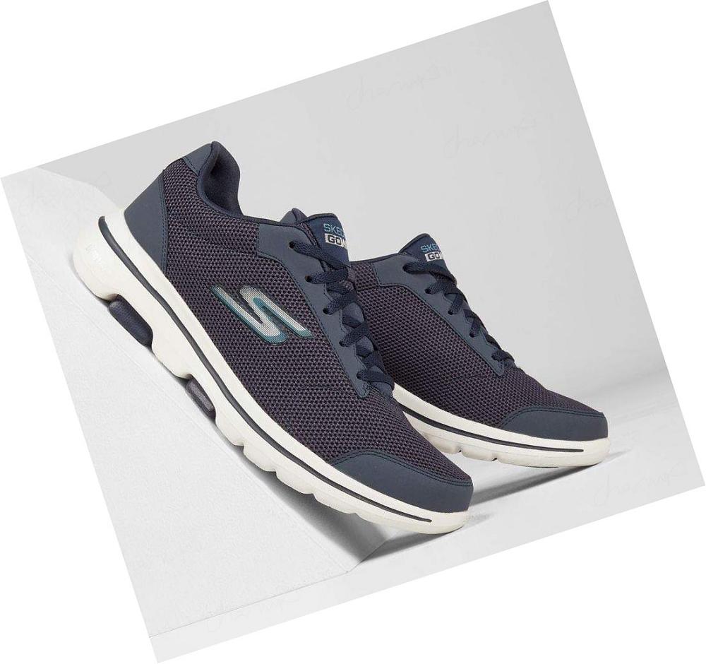 Zapatillas Para Caminar Skechers GOwalk 5 - Demitasse Hombre Azul Marino | A131D_AR