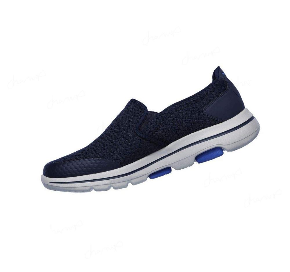 Zapatillas Para Caminar Skechers GOwalk 5 - Apprize Hombre Azul Marino | A206R_AR