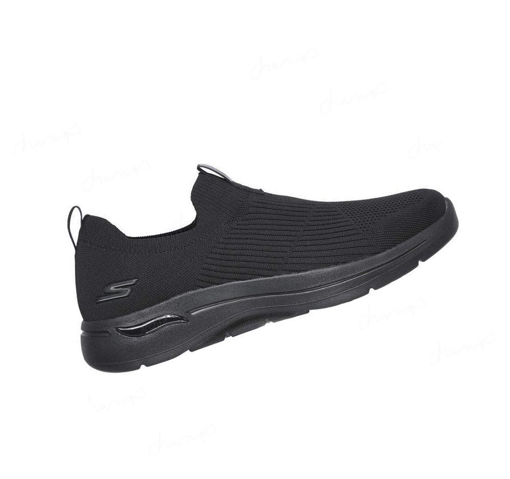 Zapatillas Para Caminar Skechers GOwalk Arch Fit - Iconic Hombre Negras | A556L_AR