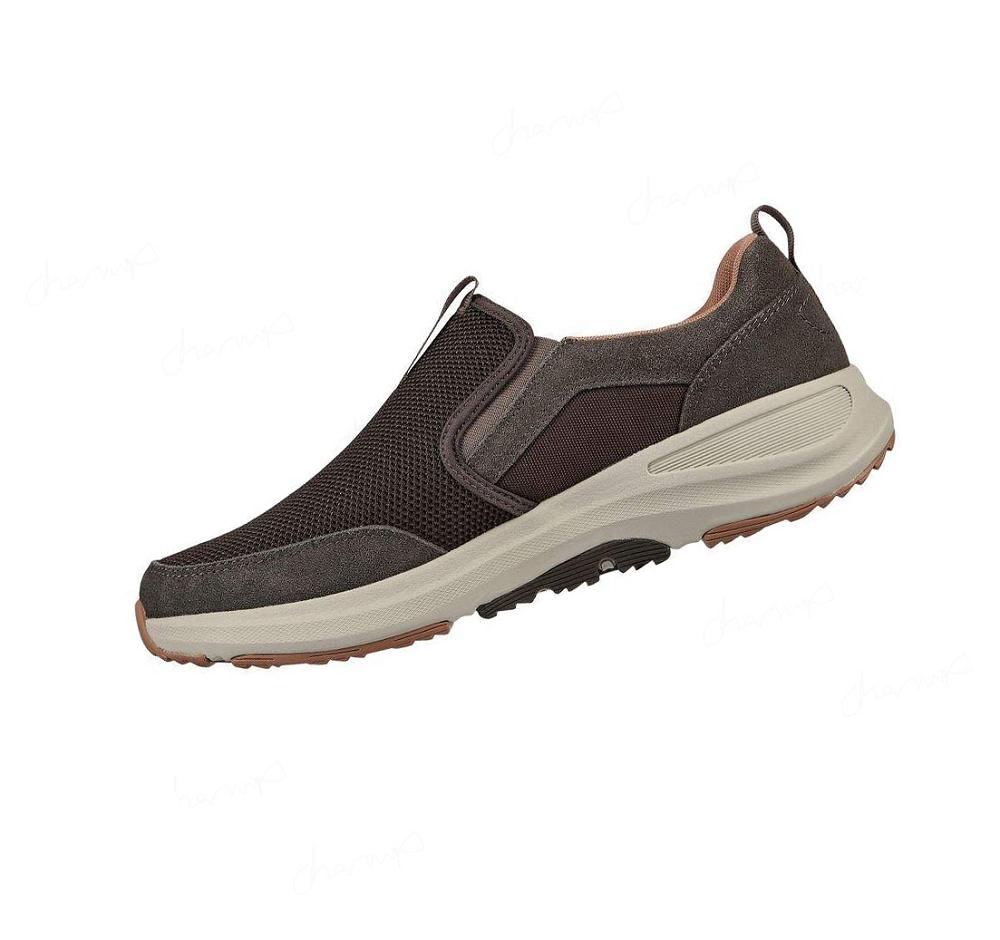 Zapatillas Para Caminar Skechers GOwalk Outdoor - Andes Hombre Marrones | A96AA_AR