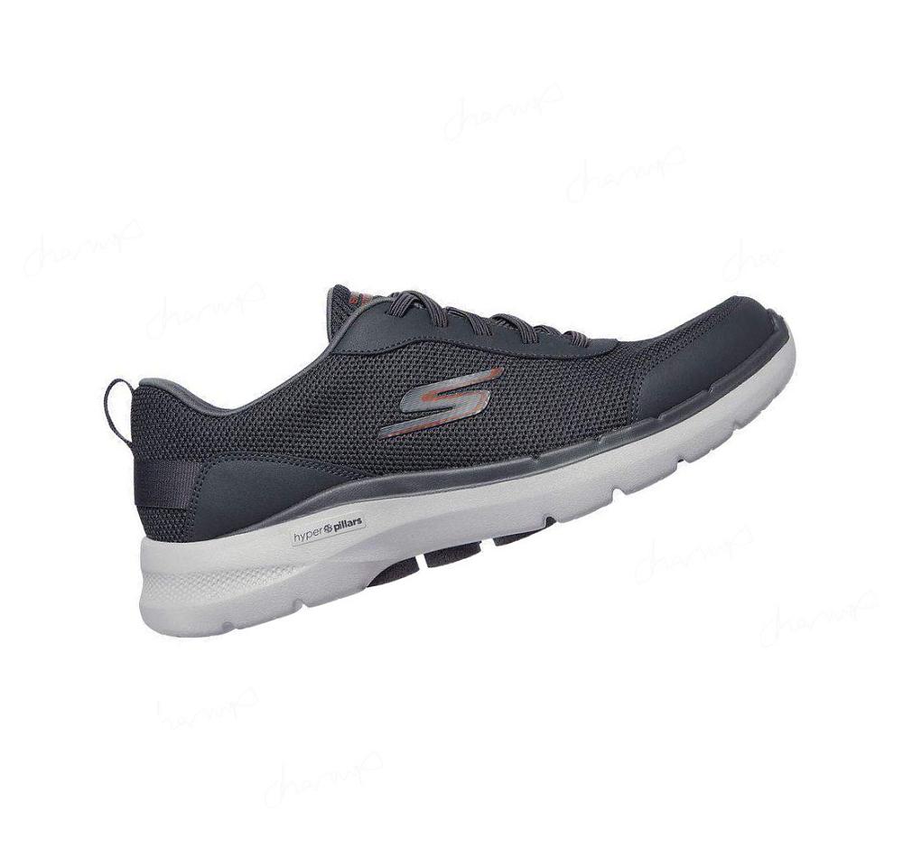 Zapatillas Para Caminar Skechers GOwalk 6 - Bold Knight Hombre Gris | AA56S_AR