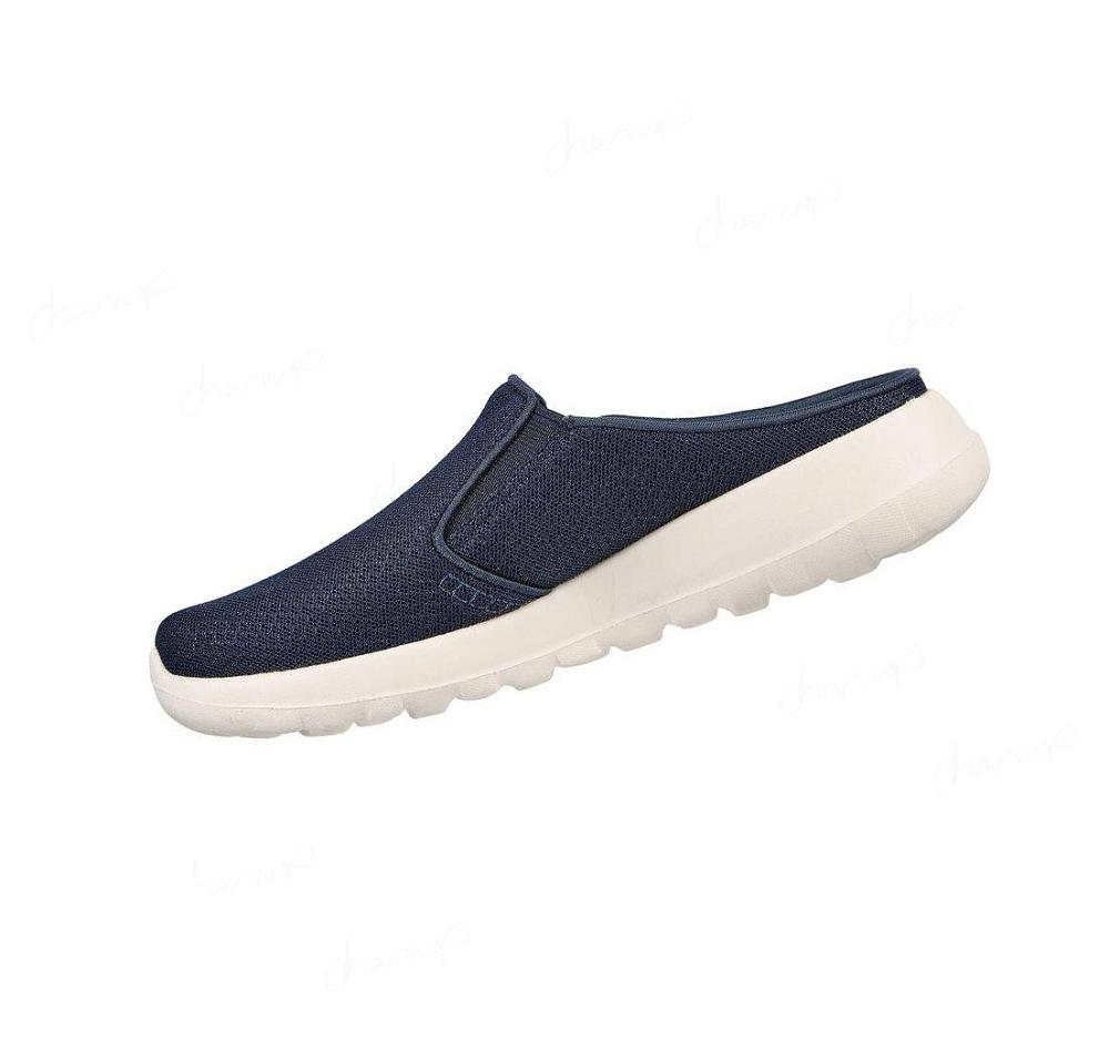 Zapatillas Para Caminar Skechers GOwalk Joy - Lazy Sunday Mujer Azul Marino Blancas | I303P_AR