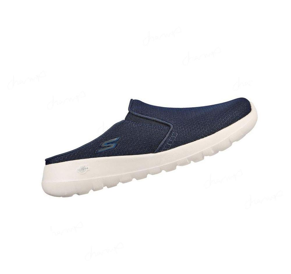 Zapatillas Para Caminar Skechers GOwalk Joy - Lazy Sunday Mujer Azul Marino Blancas | I303P_AR