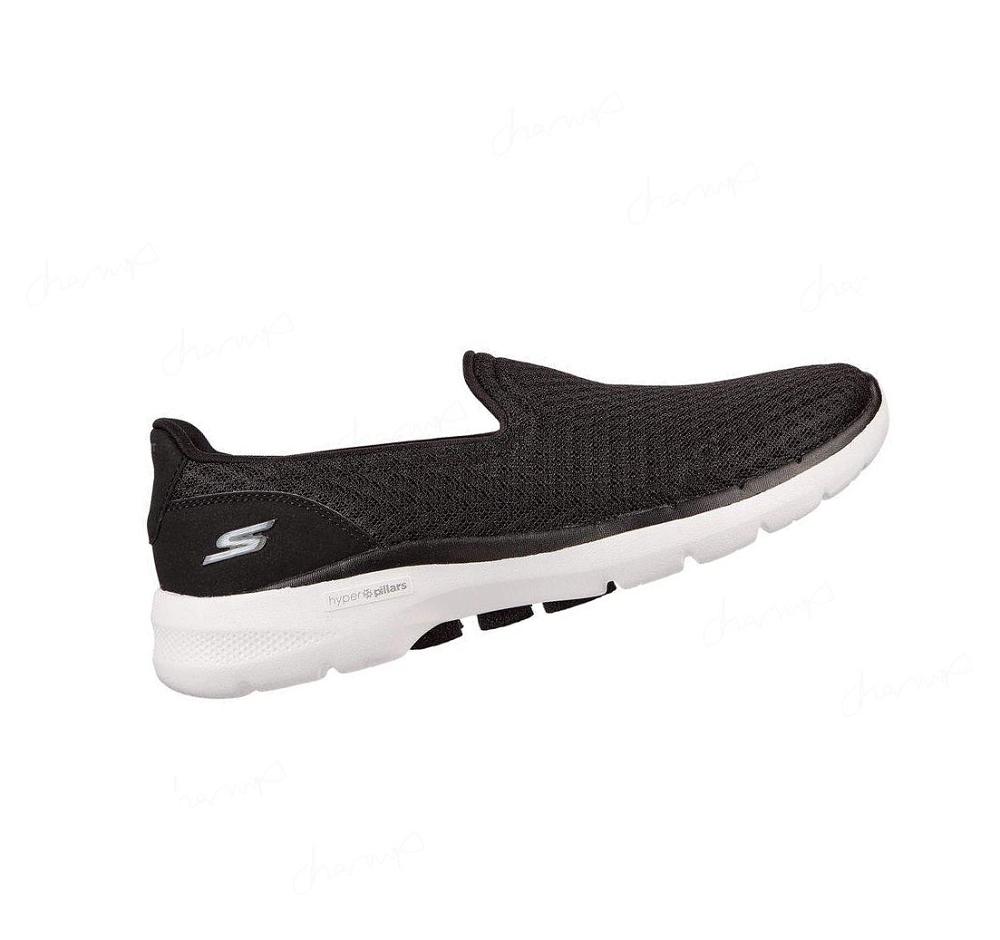 Zapatillas Para Caminar Skechers GOwalk 6 - Big Splash Mujer Negras Blancas | T322C_AR