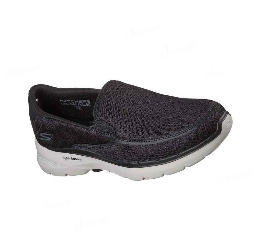 Zapatillas Para Caminar Skechers GOwalk 6 - Orva Hombre Negras | T962L_AR