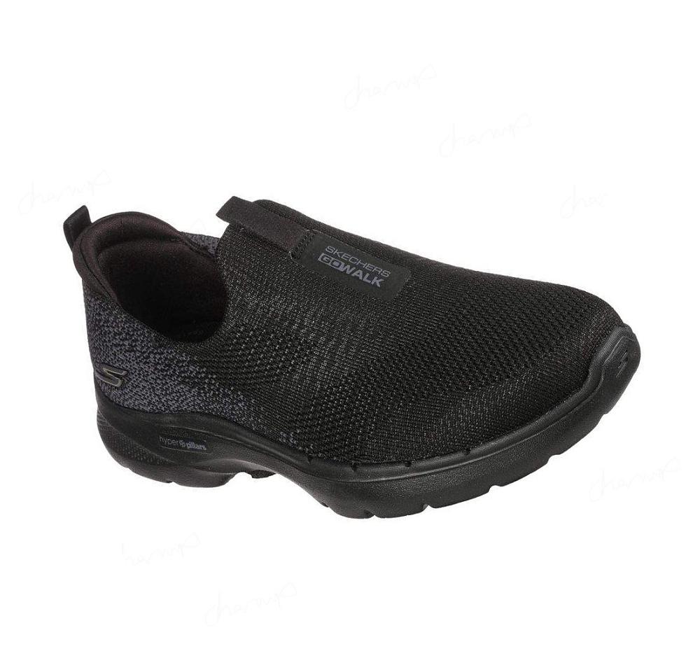 Zapatillas Para Caminar Skechers GOwalk 6 - Glimmering Mujer Negras | T9ATD_AR