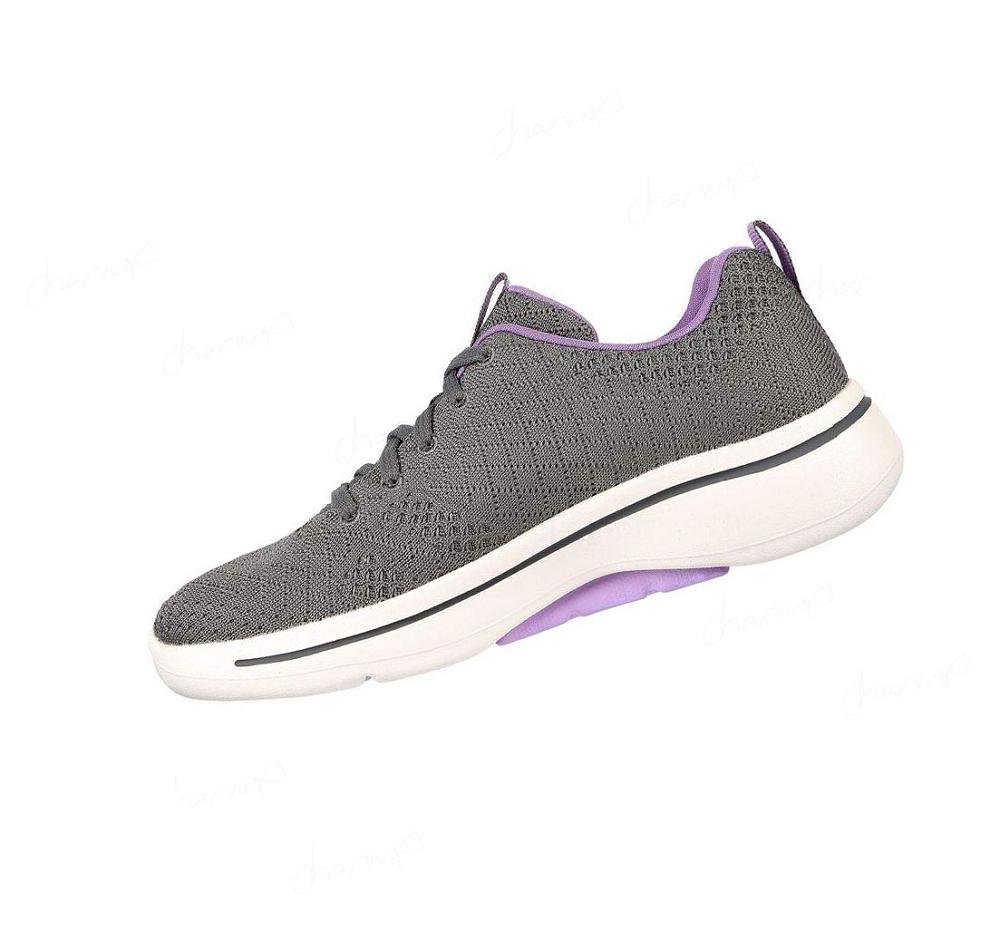 Zapatillas Para Caminar Skechers GOwalk Arch Fit - Unify Mujer Gris Lavanda | TA8AB_AR