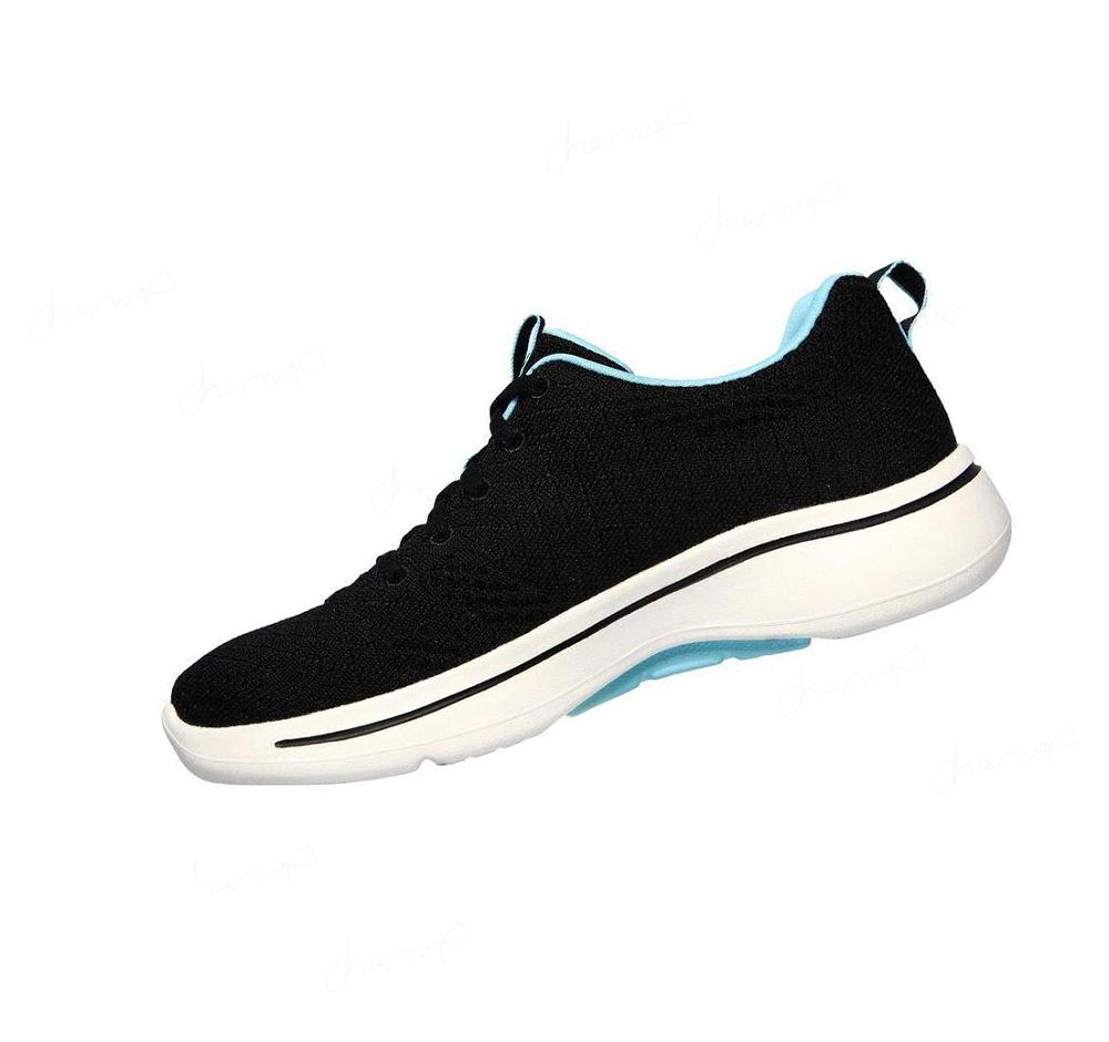 Zapatillas Para Caminar Skechers GOwalk Arch Fit - Unify Mujer Negras Turquesa | TAT2S_AR